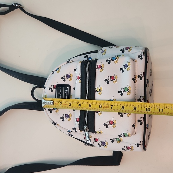 Disney Loungefly Multi-Color/Rainbow Mickey Mouse mini Backpack - Picture 11 of 14